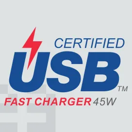 Certified Usb Fast Charger 45w
